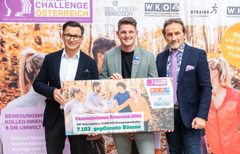 Preisverleihung der Firmenchallenge 2024